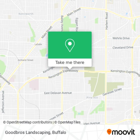Goodbros Landscaping map