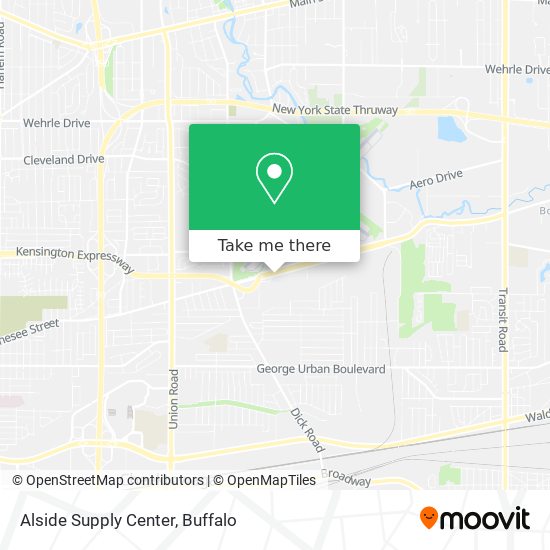 Mapa de Alside Supply Center