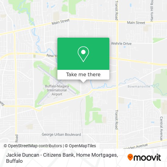 Jackie Duncan - Citizens Bank, Home Mortgages map