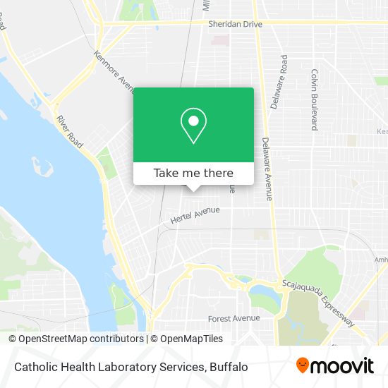 Mapa de Catholic Health Laboratory Services