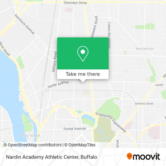 Mapa de Nardin Academy Athletic Center