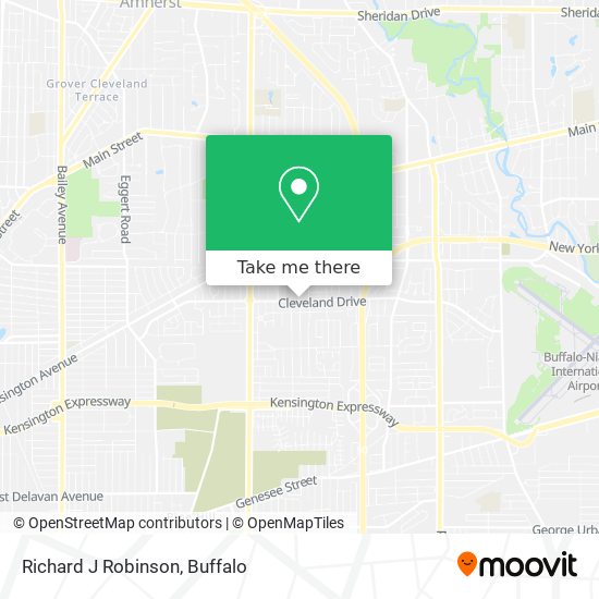 Mapa de Richard J Robinson