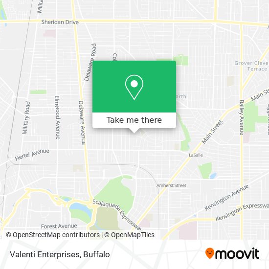 Mapa de Valenti Enterprises