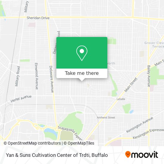 Mapa de Yan & Suns Cultivation Center of Trdti