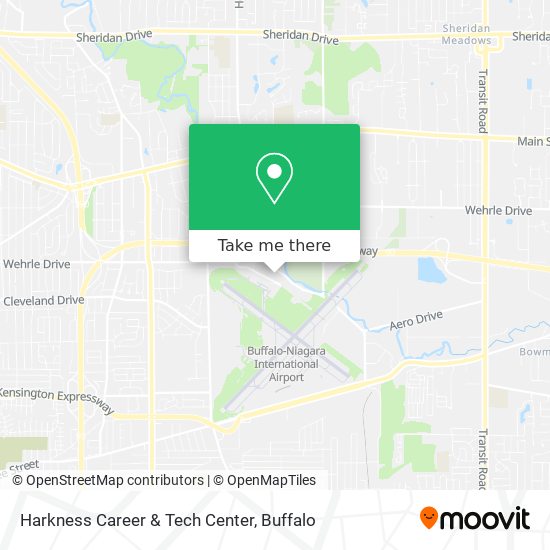 Mapa de Harkness Career & Tech Center