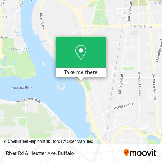 Mapa de River Rd & Heutter Ave