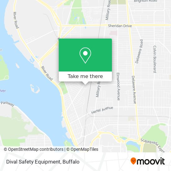 Dival Safety Equipment map