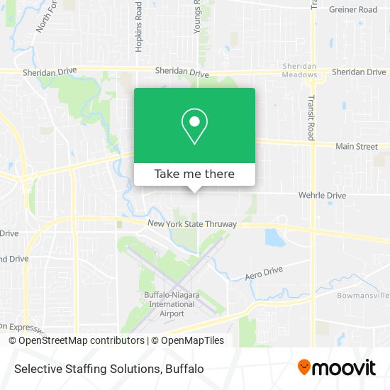 Mapa de Selective Staffing Solutions