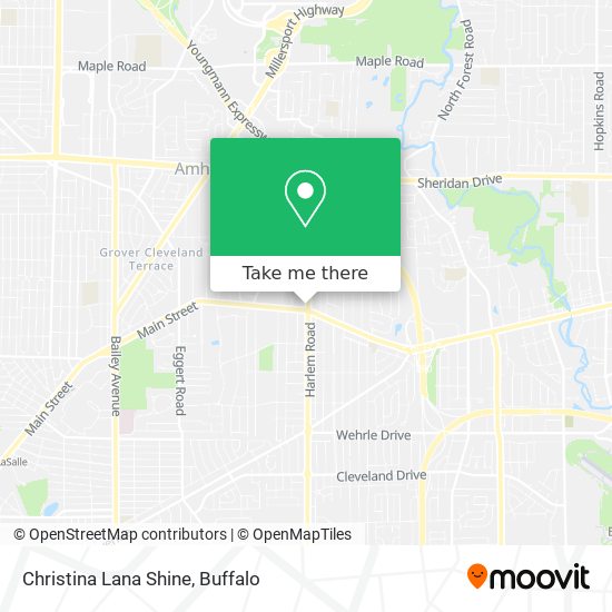 Christina Lana Shine map