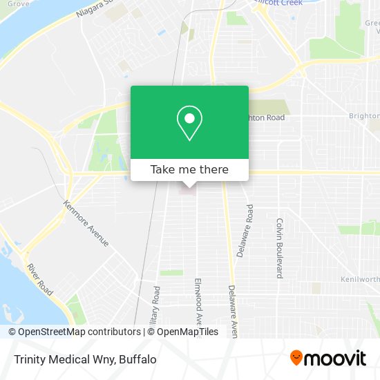 Trinity Medical Wny map