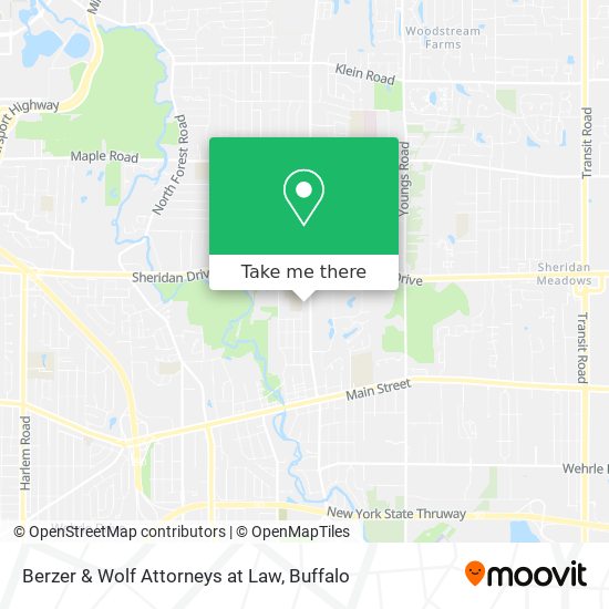 Berzer & Wolf Attorneys at Law map