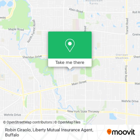 Robin Ciraolo, Liberty Mutual Insurance Agent map