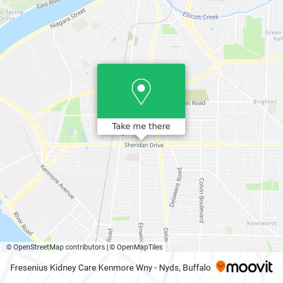 Fresenius Kidney Care Kenmore Wny - Nyds map