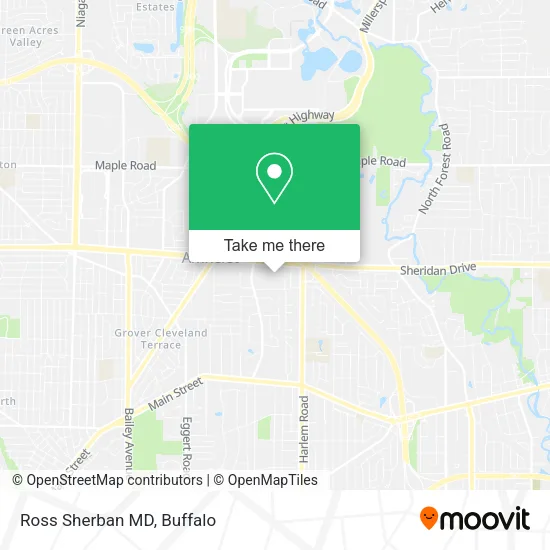 Ross Sherban MD map