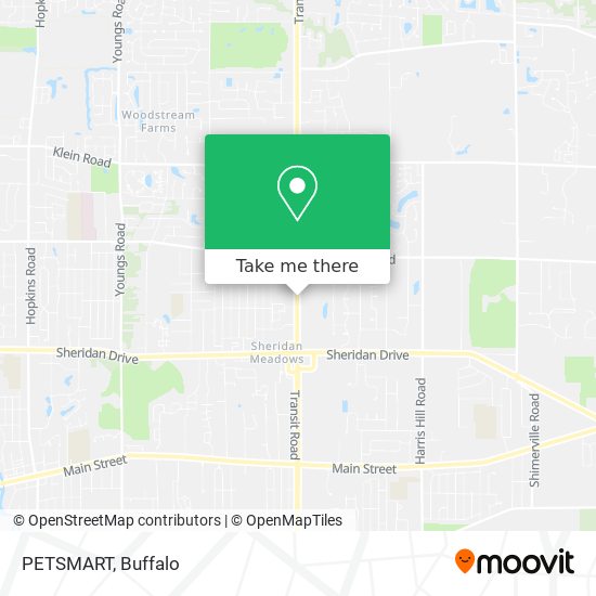 Mapa de PETSMART