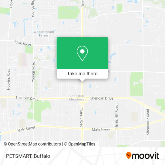 PETSMART map