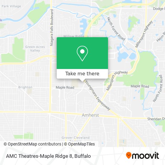 Mapa de AMC Theatres-Maple Ridge 8