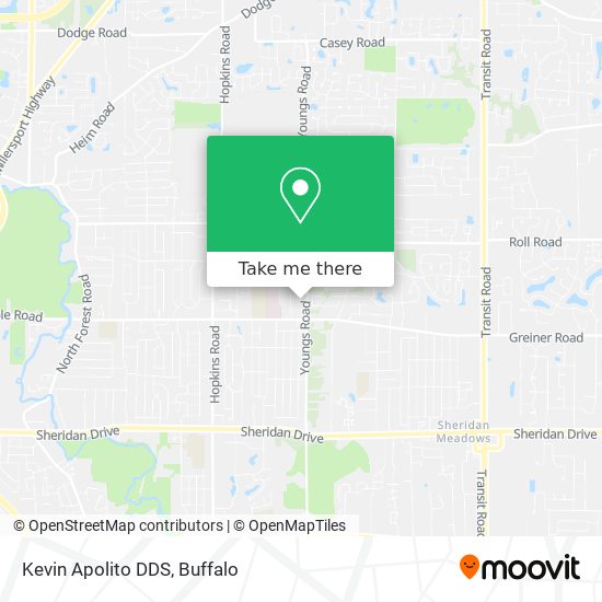 Kevin Apolito DDS map