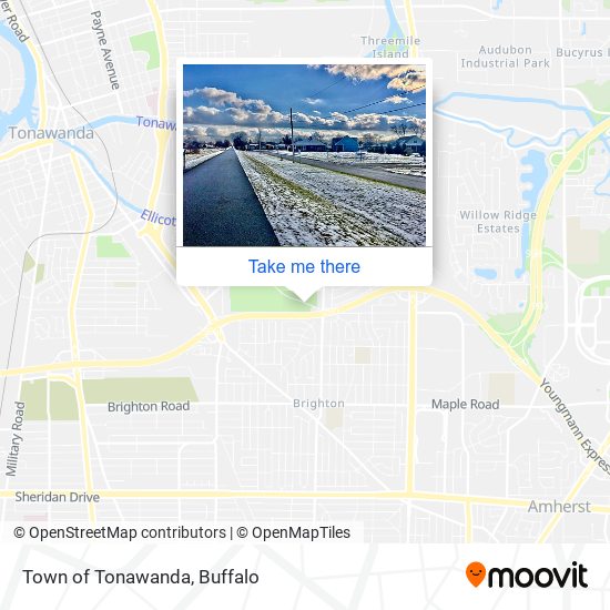 Mapa de Town of Tonawanda