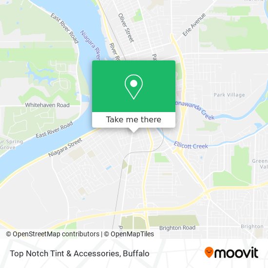 Mapa de Top Notch Tint & Accessories