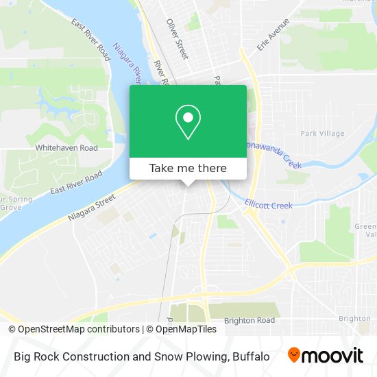 Mapa de Big Rock Construction and Snow Plowing