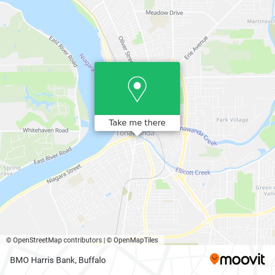 BMO Harris Bank map