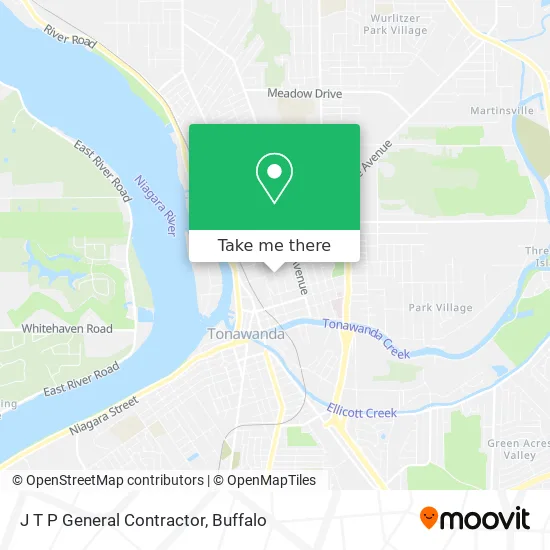 J T P General Contractor map