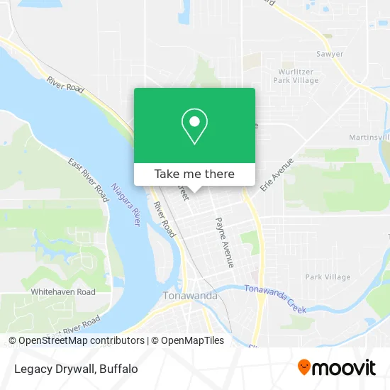 Mapa de Legacy Drywall