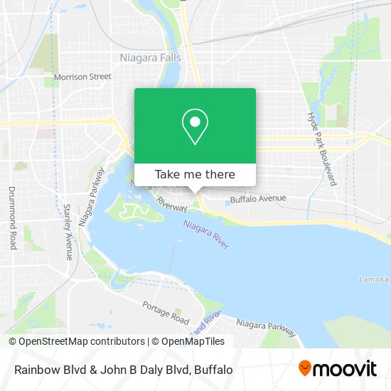 Mapa de Rainbow Blvd & John B Daly Blvd