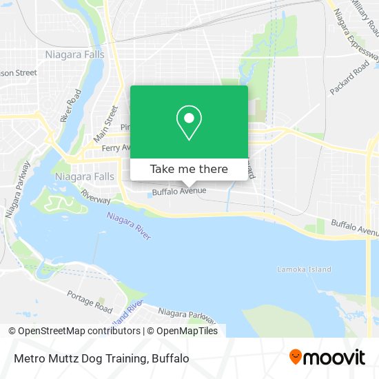 Metro Muttz Dog Training map
