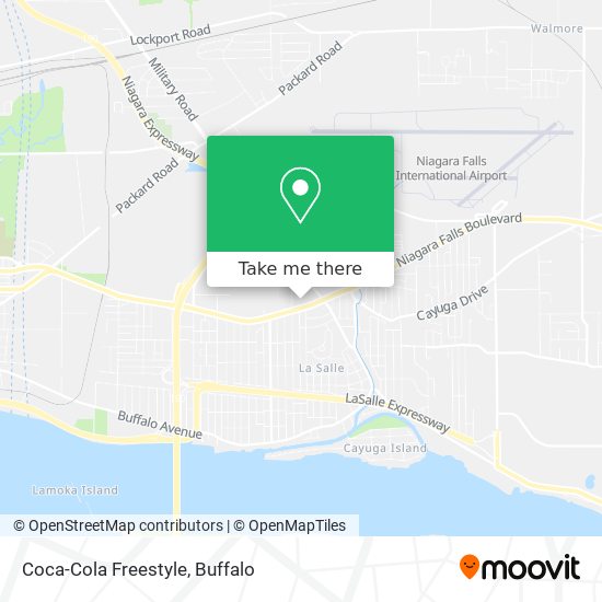 Coca-Cola Freestyle map