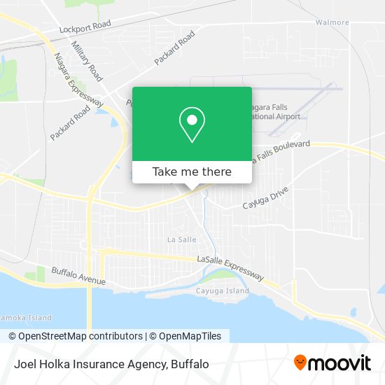 Joel Holka Insurance Agency map