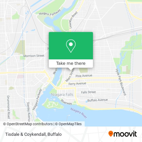 Mapa de Tisdale & Coykendall
