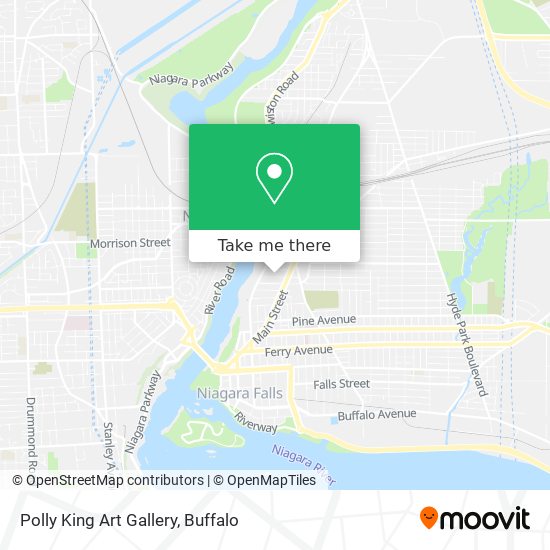 Polly King Art Gallery map
