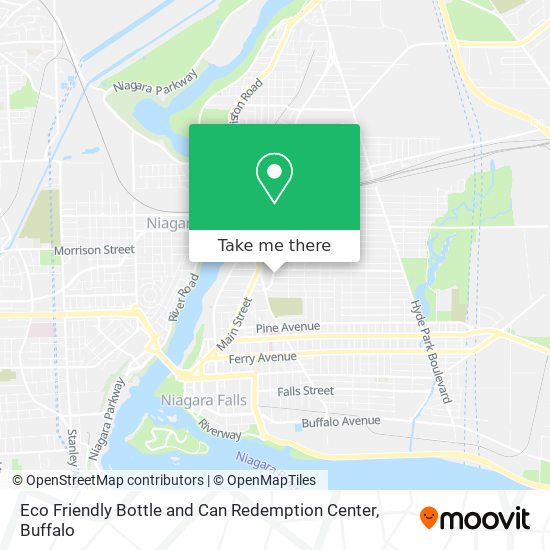 Eco Friendly Bottle and Can Redemption Center map