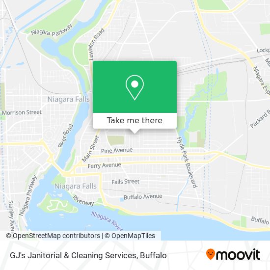 Mapa de GJ's Janitorial & Cleaning Services