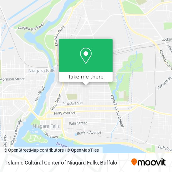 Islamic Cultural Center of Niagara Falls map