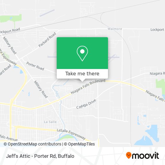 Jeff's Attic - Porter Rd map