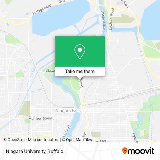Mapa de Niagara University