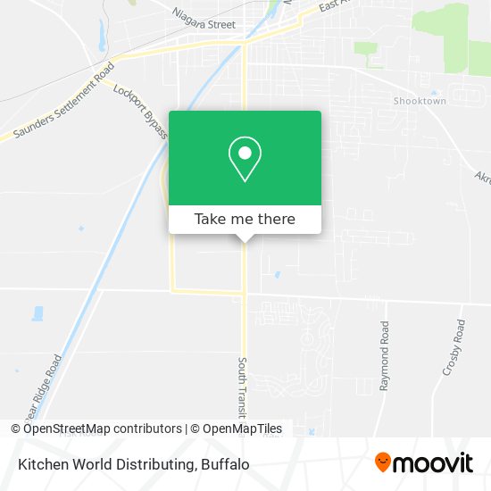 Kitchen World Distributing map