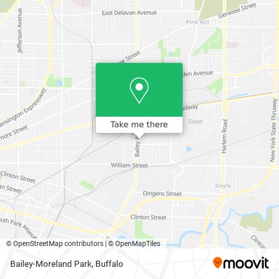 Mapa de Bailey-Moreland Park