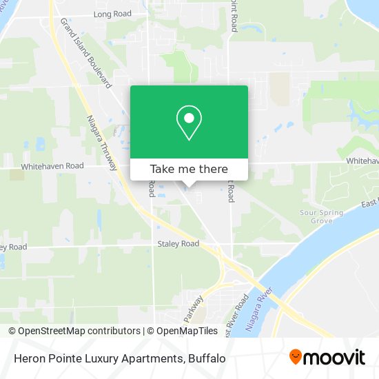 Heron Pointe Luxury Apartments map