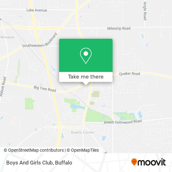 Boys And Girls Club map