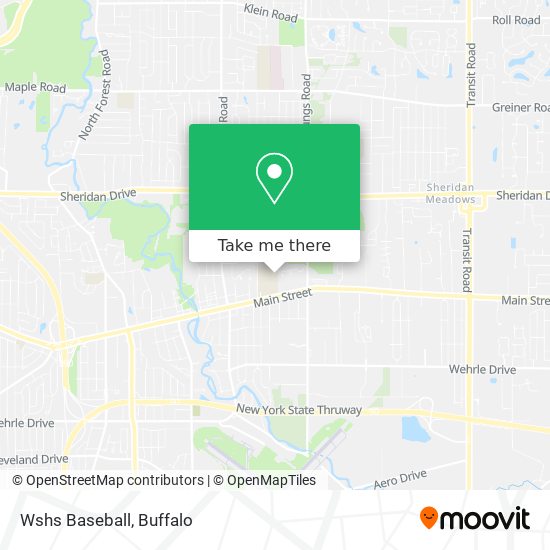 Wshs Baseball map