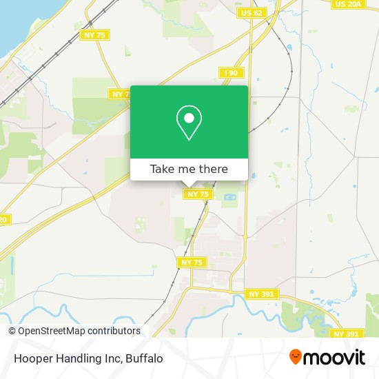 Hooper Handling Inc map