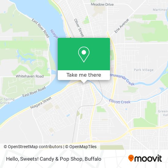 Hello, Sweets! Candy & Pop Shop map