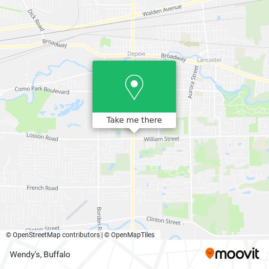 Wendy's map