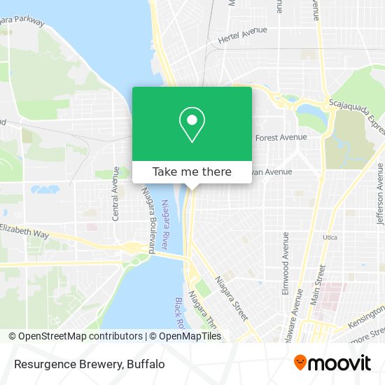 Mapa de Resurgence Brewery