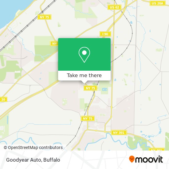 Mapa de Goodyear Auto