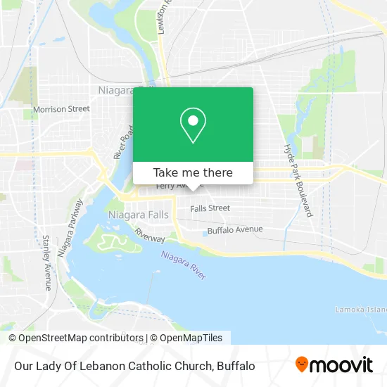 Our Lady Of Lebanon Catholic Church map